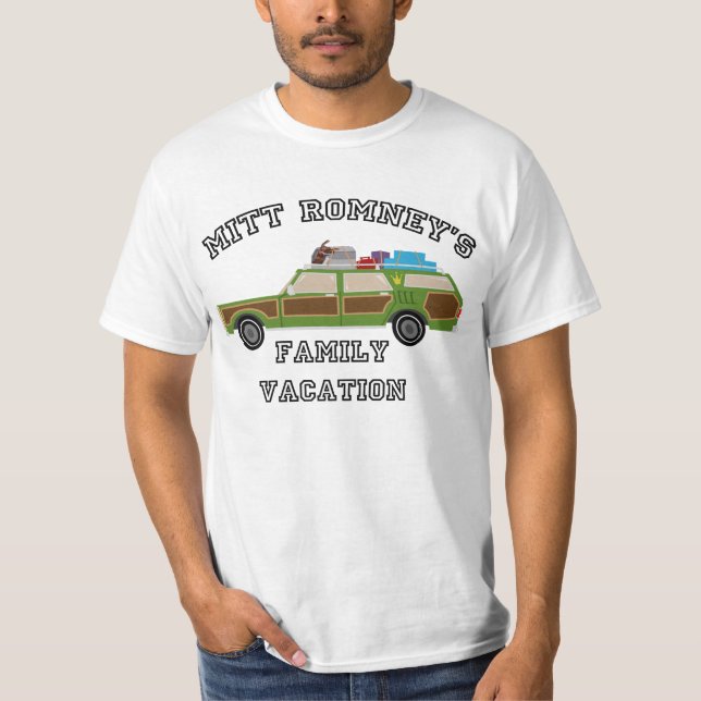 Camiseta de las vacaciones de la familia de Mitt (Anverso)