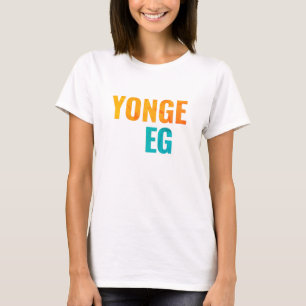 Camiseta de las vecindades de Yonge Eglinton