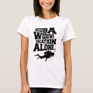 Camiseta de las viudas del equipo de submarinismo