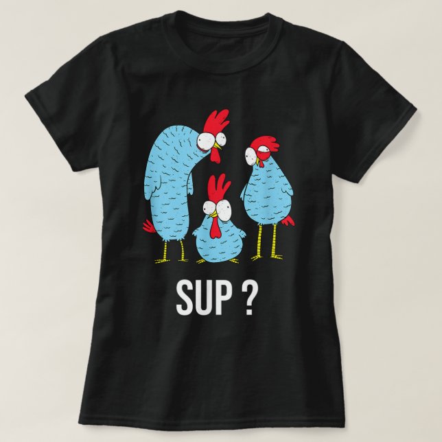 Camiseta de latido de pollo (Diseño del anverso)