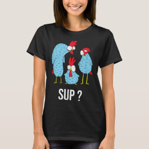 Camiseta de latido de pollo