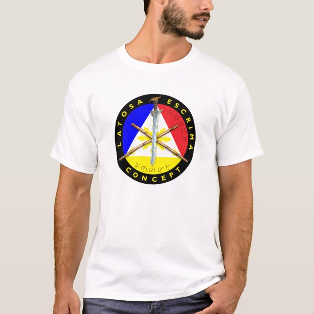 Camiseta de Latosa Escrima (luz) (Anverso)