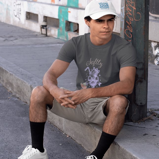 Camiseta de leche Kawaii - Café de época Chica sua (“Where comfort meets urban cool – styled for city vibes.”)