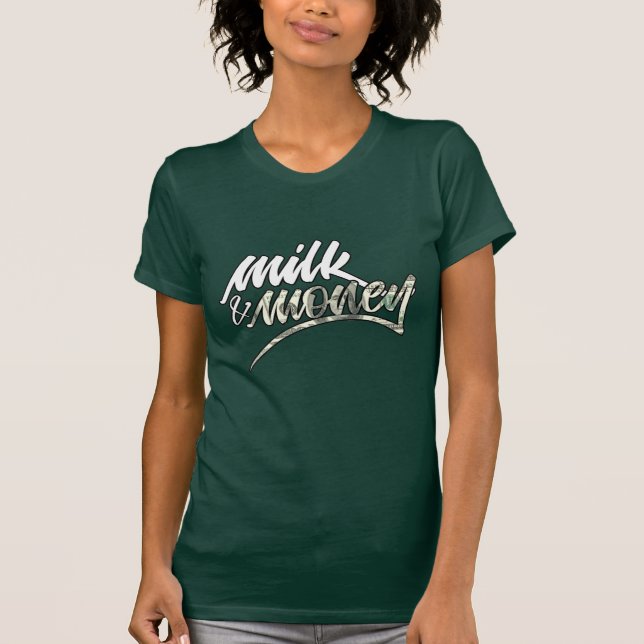 Camiseta de leche y dinero (Anverso)