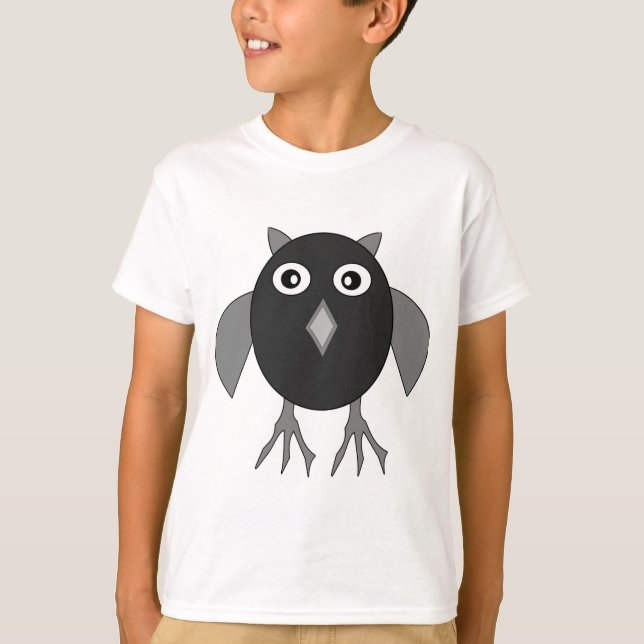 Camiseta De Lechuza De Halloween (Anverso)