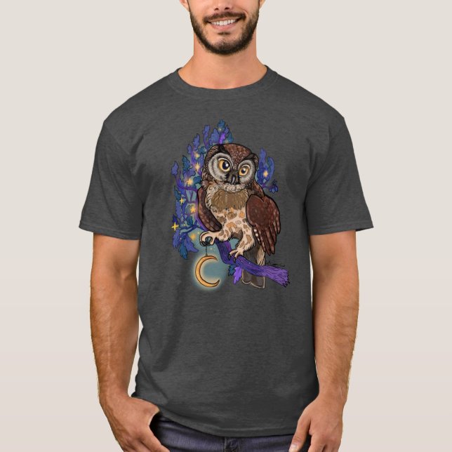 Camiseta De Lechuza Nocturno Boreal (Anverso)