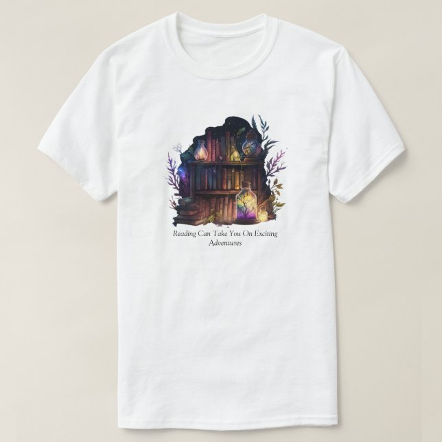 Camiseta de lectura (Diseño del anverso)