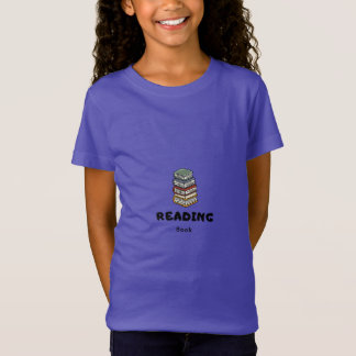 Camiseta de lectura para niños amantes de los libr