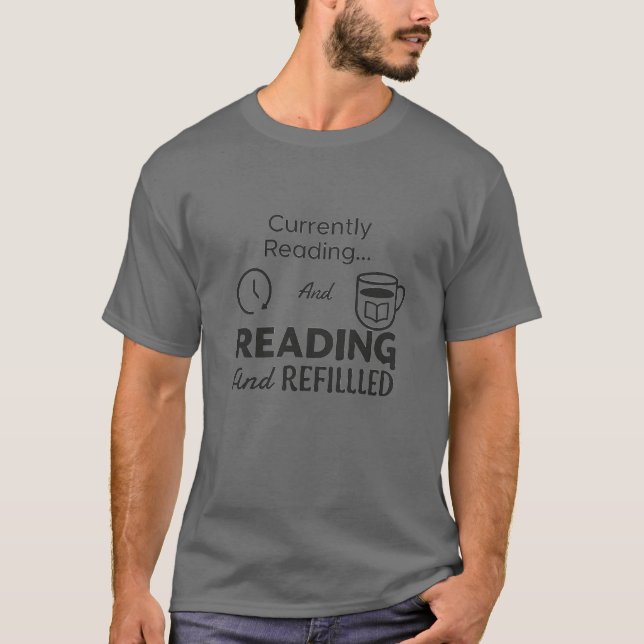 Camiseta de lectura y recarga - Perfecto para los  (Anverso)