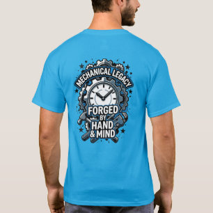 Camiseta de Legado Mecánico Forjada a Mano y Mente