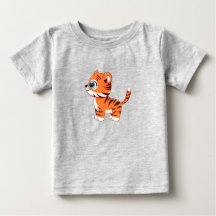 Camiseta de león bebé lindo