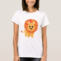 Camiseta de León Cute