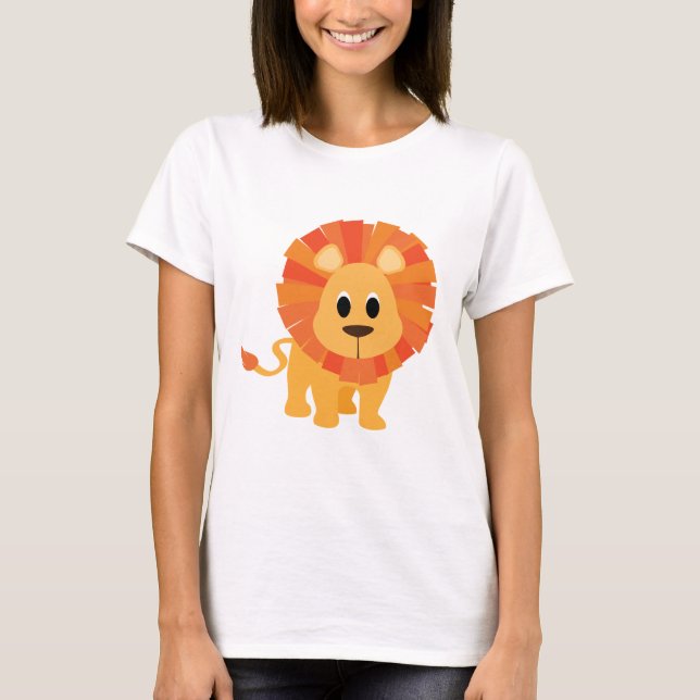 Camiseta de León Cute (Anverso)
