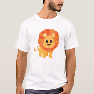 Camiseta de León Cute