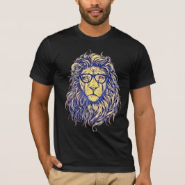 Camiseta De León Hipster De Guay