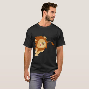 Camiseta de León Personalizado Cute Galloping