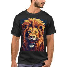 Camiseta de león ruidosa - Hombres, mujeres y niño
