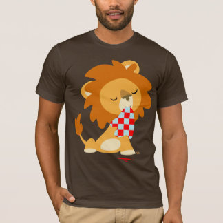 Camiseta de león satírica personalizado