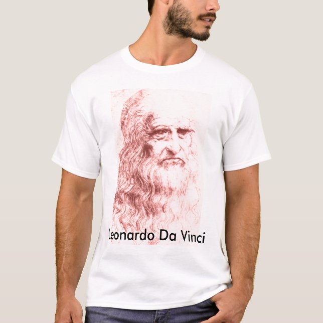 Camiseta de Leonardo da Vinci (Anverso)