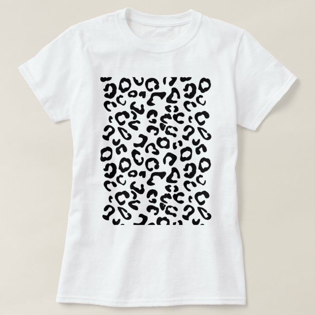  camiseta de leopardo  (Diseño del anverso)