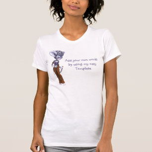 Camiseta de leopardo de la nieve nativa