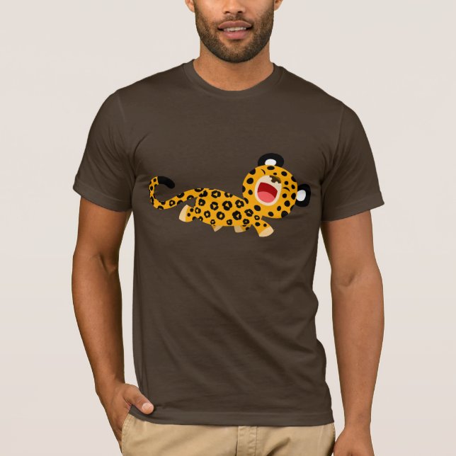 Camiseta de leopardo en Facebook Personalizado bur (Anverso)