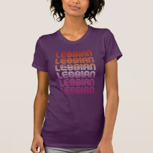Camiseta de Lesbiana Orgullosa Pintada
