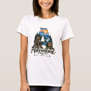 Camiseta de letra A de lujo Inicial de corona ne