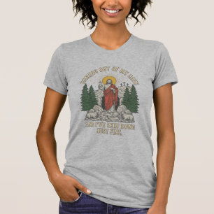 Camiseta de Letra de Resurrección Salgo de Mi Cuev