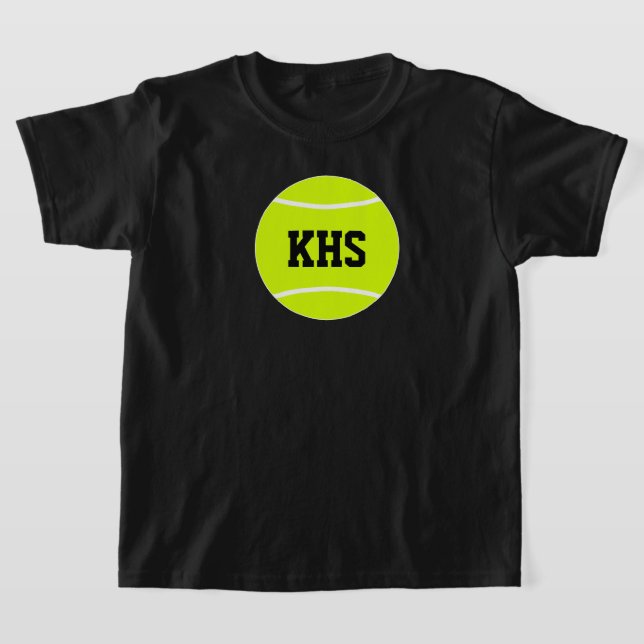 Camiseta de letras de Personalizado de tenis de ni (Distribución)