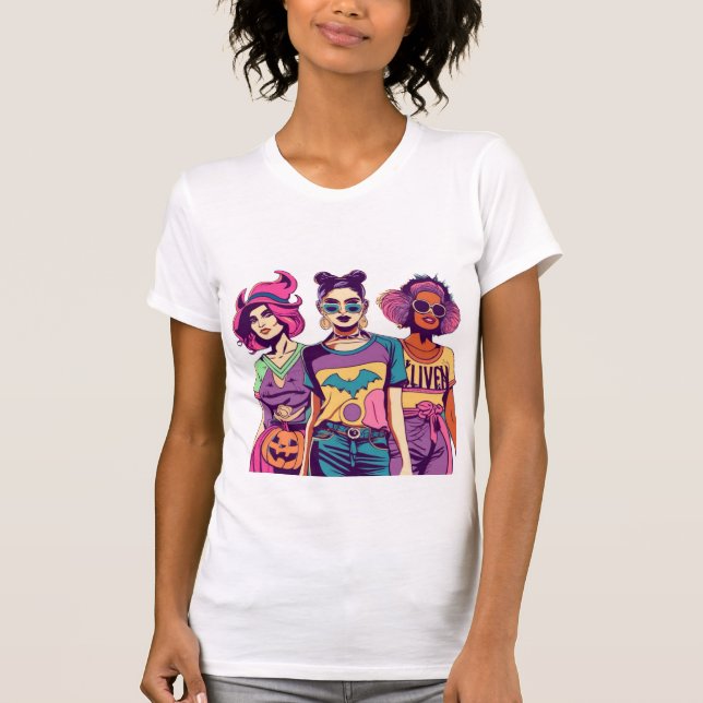 Camiseta de Let's Go Witches (Anverso)