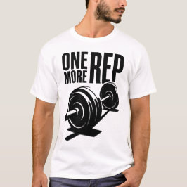 Camiseta de levantamiento de pesas One More Rep -