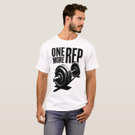 Camiseta de levantamiento de pesas One More Rep -