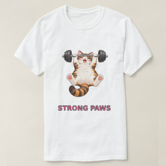Camiseta de Levantamiento de Pesas para Gatos Stro