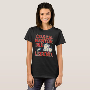 camiseta de leyenda del mentor del entrenador