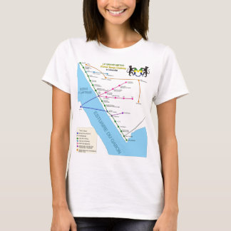 Camiseta de Libreville Gabón del metro del OBO