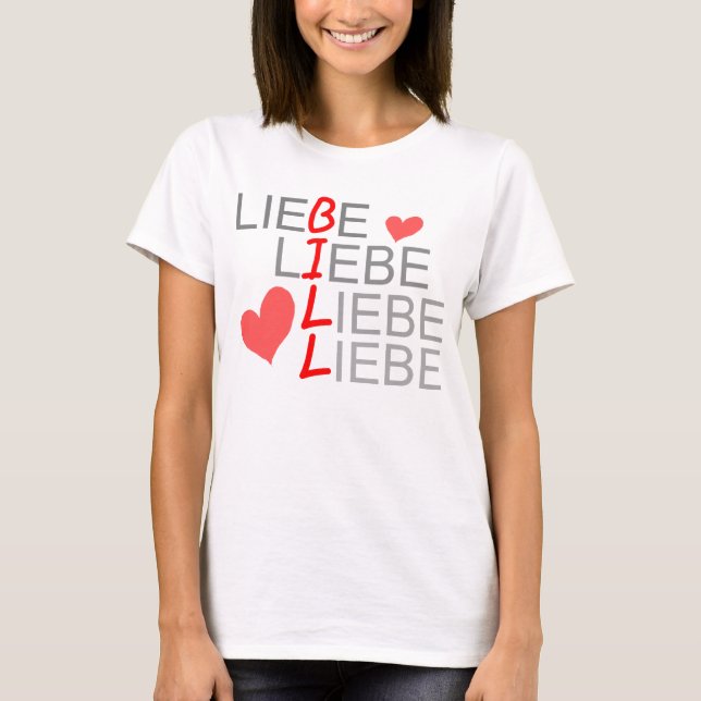 Camiseta de Liebe Liebe Liebe Liebe (Anverso)