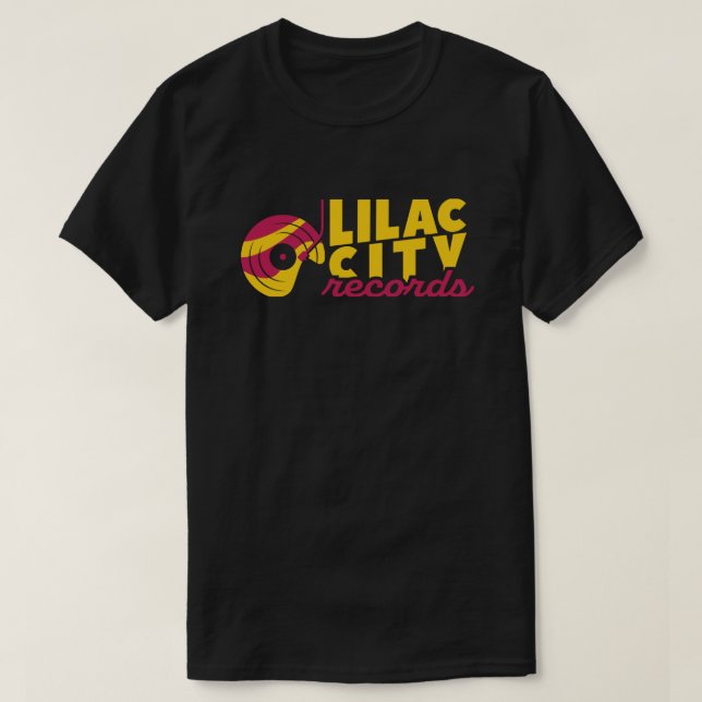 Camiseta de Lilac City Records (Diseño del anverso)