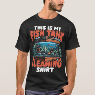 Camiseta de limpieza de pecera