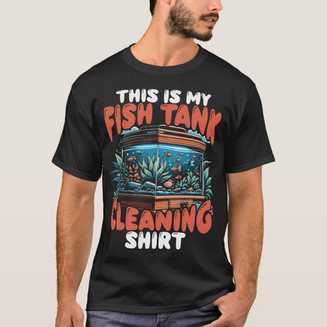 Camiseta de limpieza de pecera (Anverso)