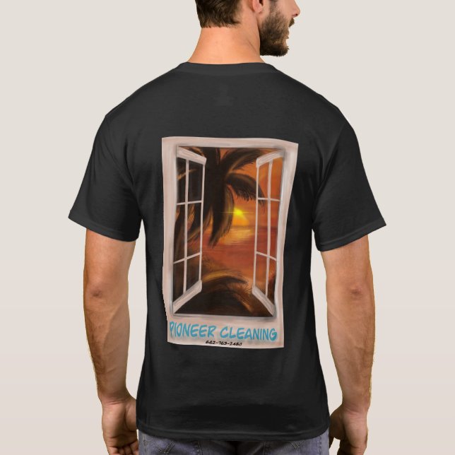 Camiseta de limpieza pionera (Reverso)