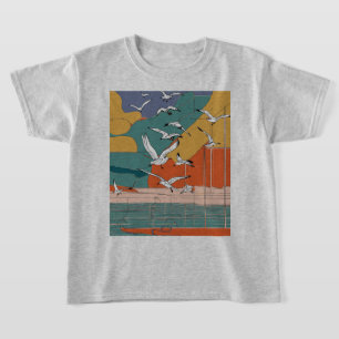 Camiseta de Líneas Costeras