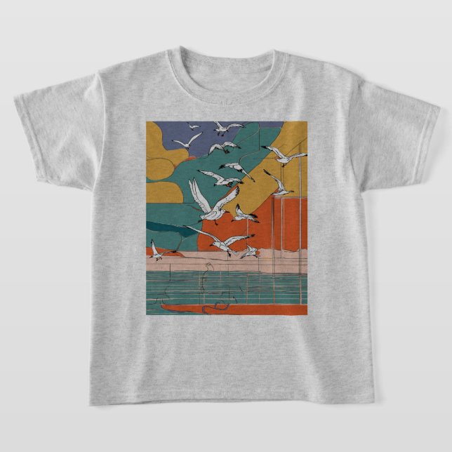 Camiseta de Líneas Costeras (Distribución)