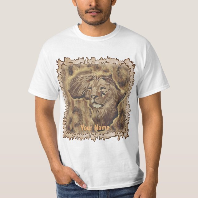 Camiseta de Lion Africa (Anverso)