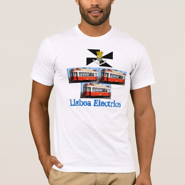 Camiseta de Lisboa* Portugal Carro Electrico (Anverso)