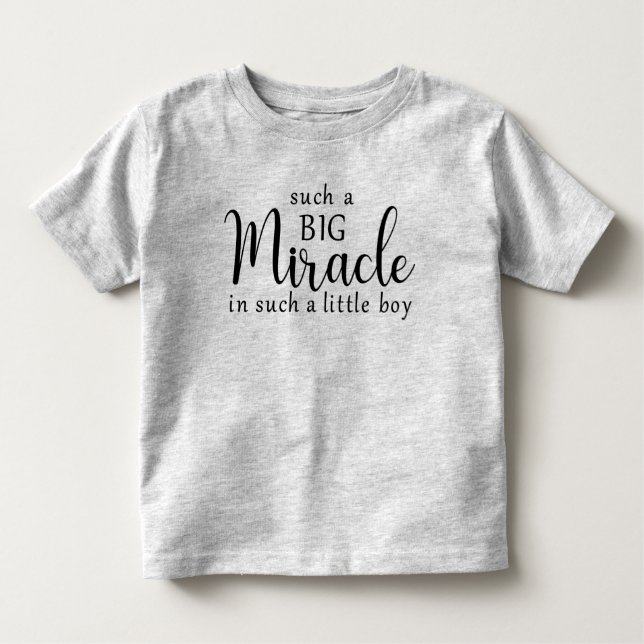 Camiseta de Little Boy del milagro (Anverso)
