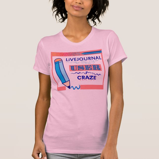 Camiseta de LIVEJOURAL 2-Ladies (Anverso)