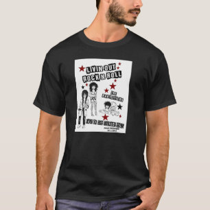 CAMISETA DE LIVIN MERCANCÍA DE LA PREMIER DE PELÍCULA DEL