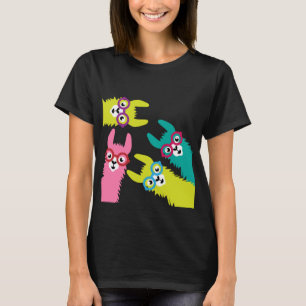 Camiseta de llama colorida Drama Llama