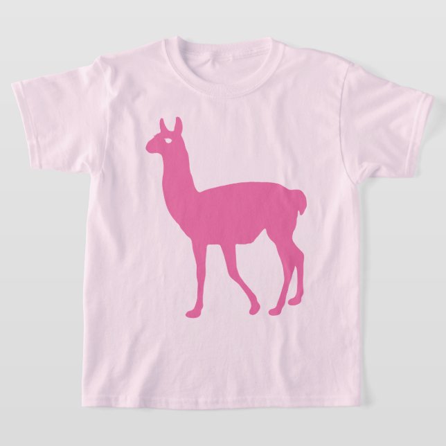 Camiseta de Llama Rosa (Distribución)